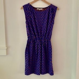LOFT CHEVRON DRESS